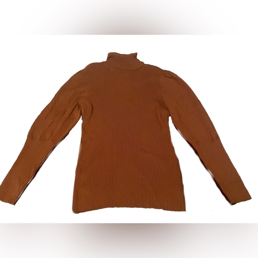 Worthington Long Sleeve Ribbed Turtleneck Sweater